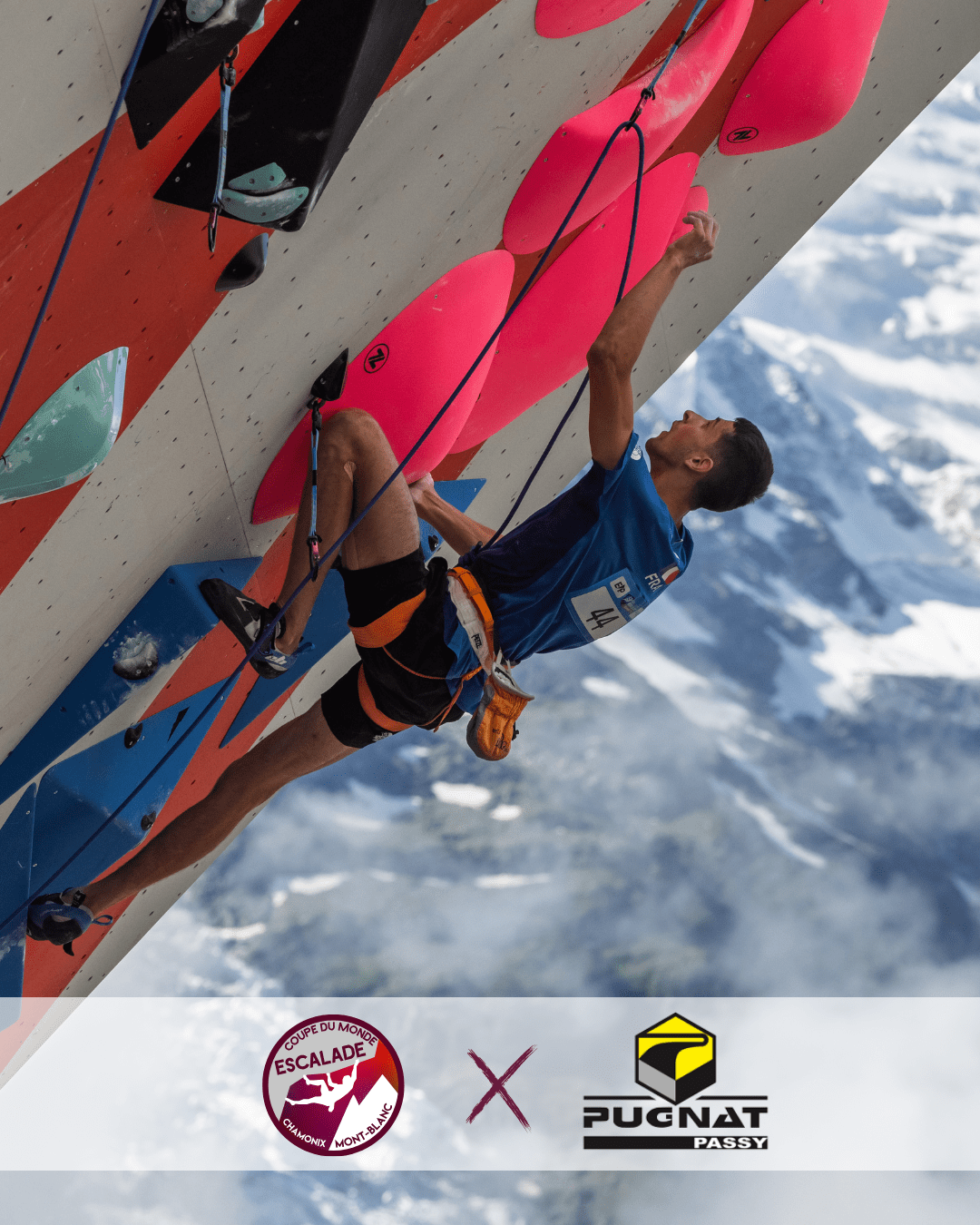 Pugnat TP : partenaire de la Coupe du Monde d’Escalade de Chamonix !